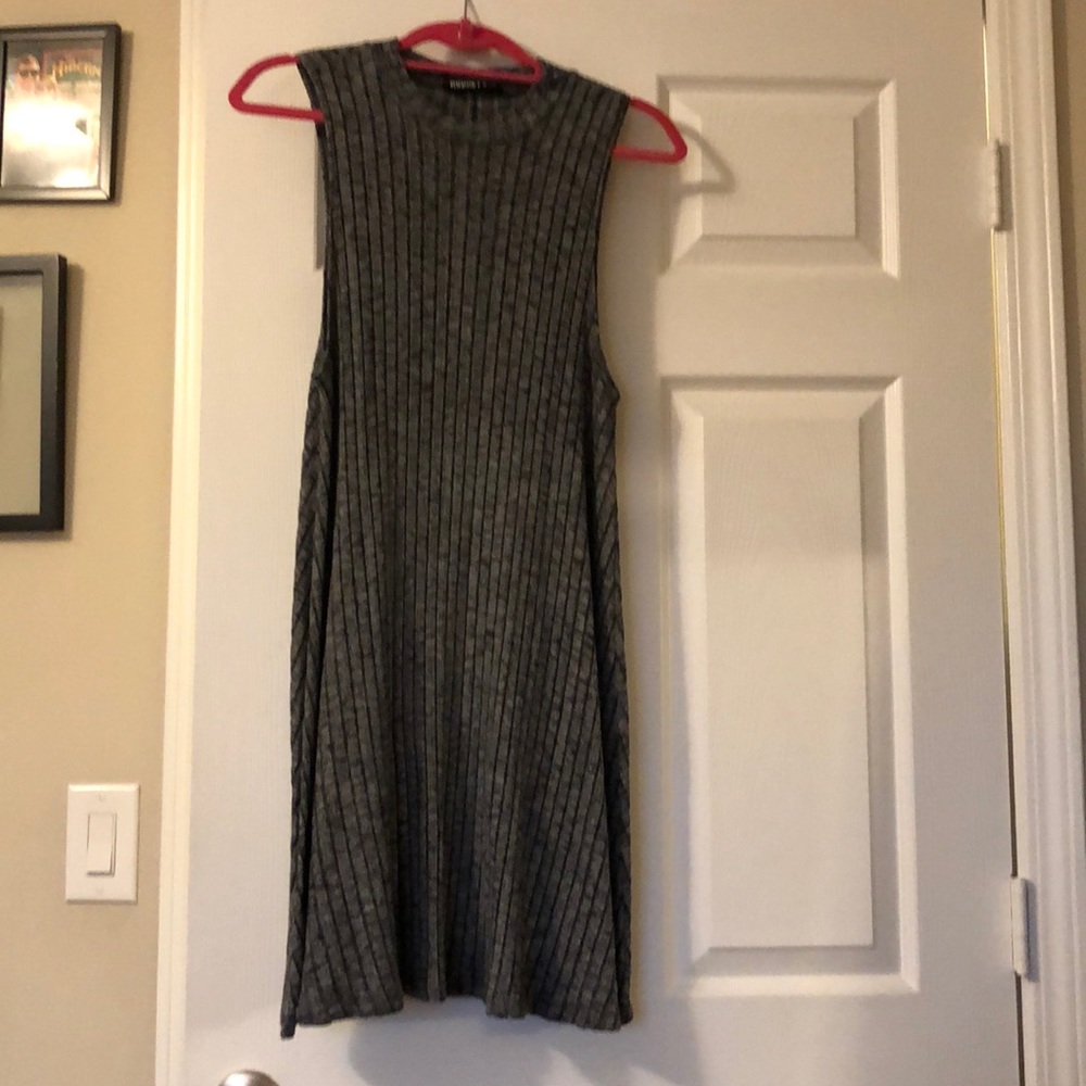 Grey/black stripped dress!